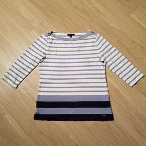 .Maritime Stripe Sweater Boatneck